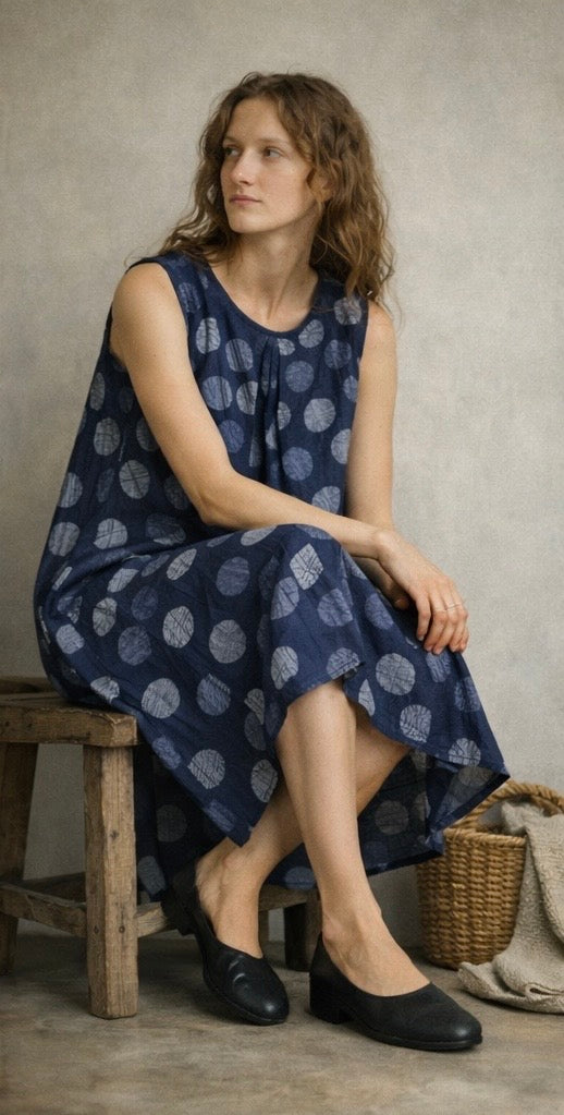 Patterned maxi dress