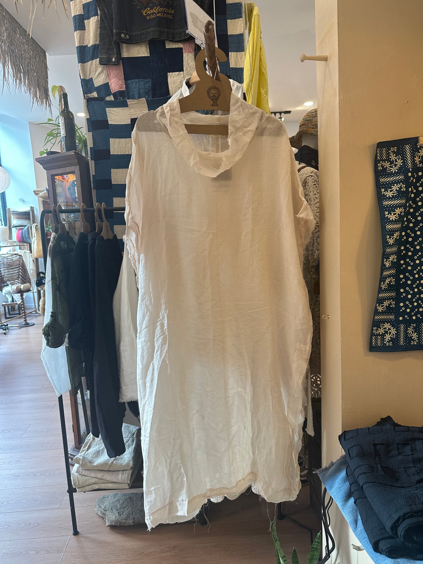 Light linen dress