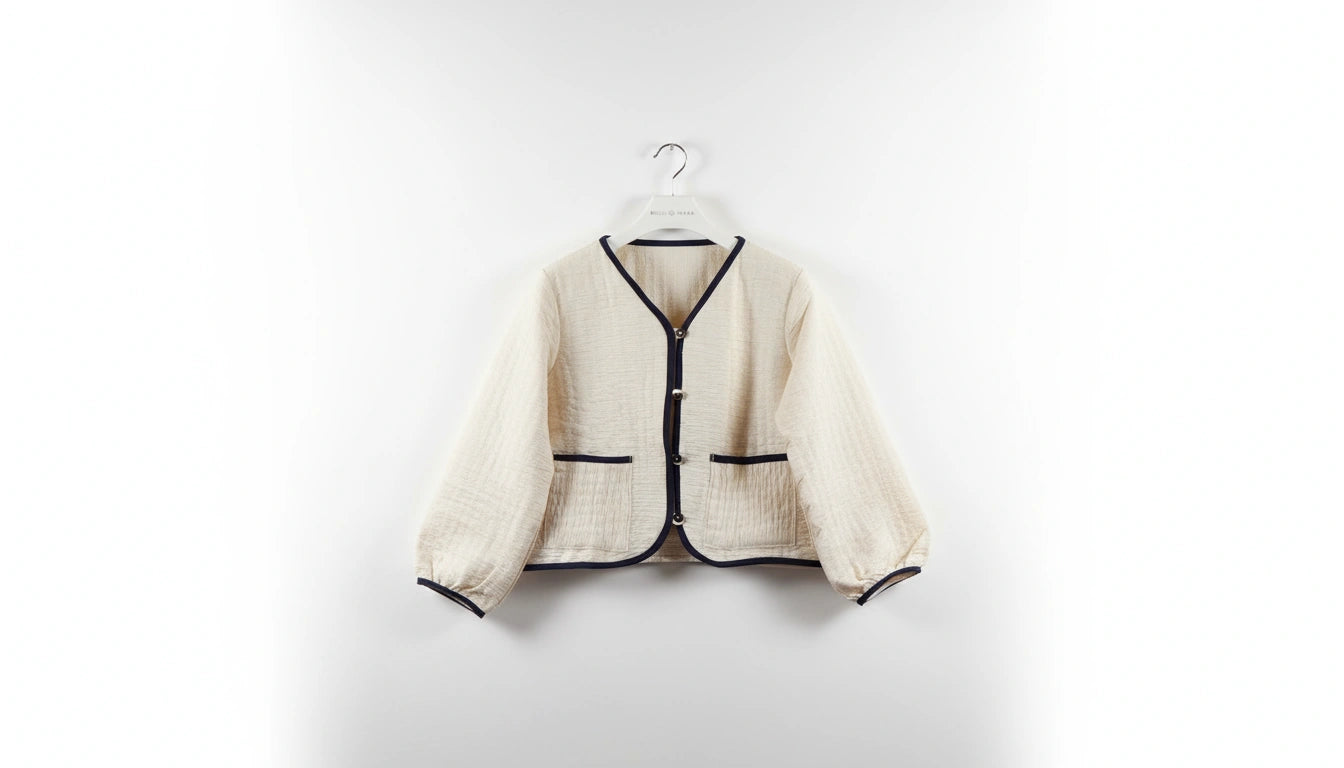 Cotton crop jacket