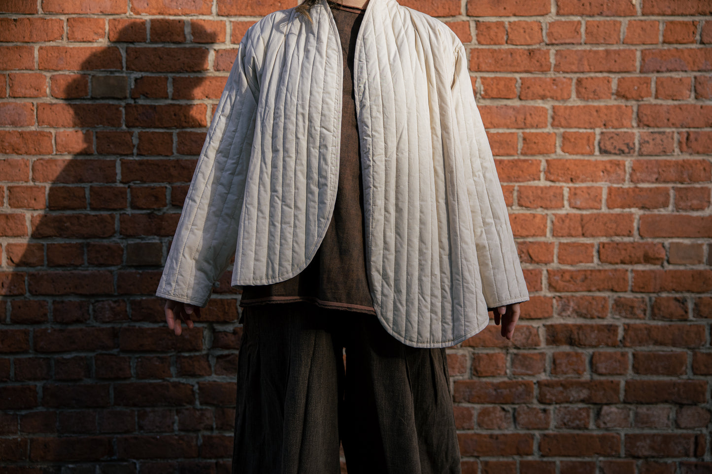 Quilted Wrapped Ties Jacket | QFTL02