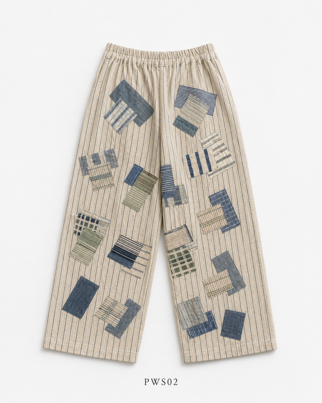 Human Archives Patchwork Trousers