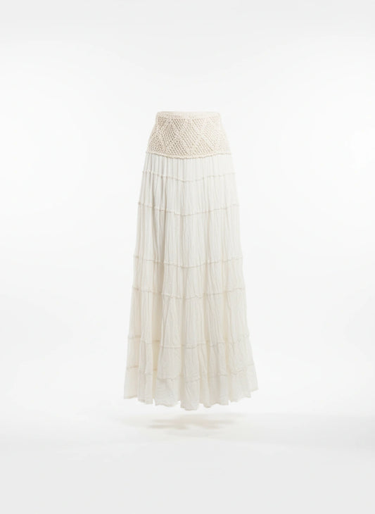 Crochet Cotton Skirt