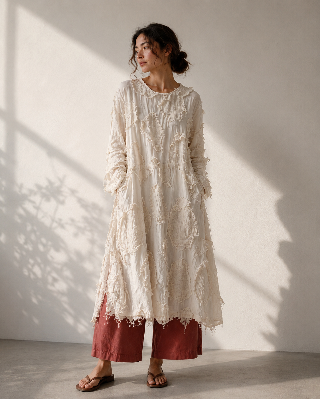 Flora Textured Dress
