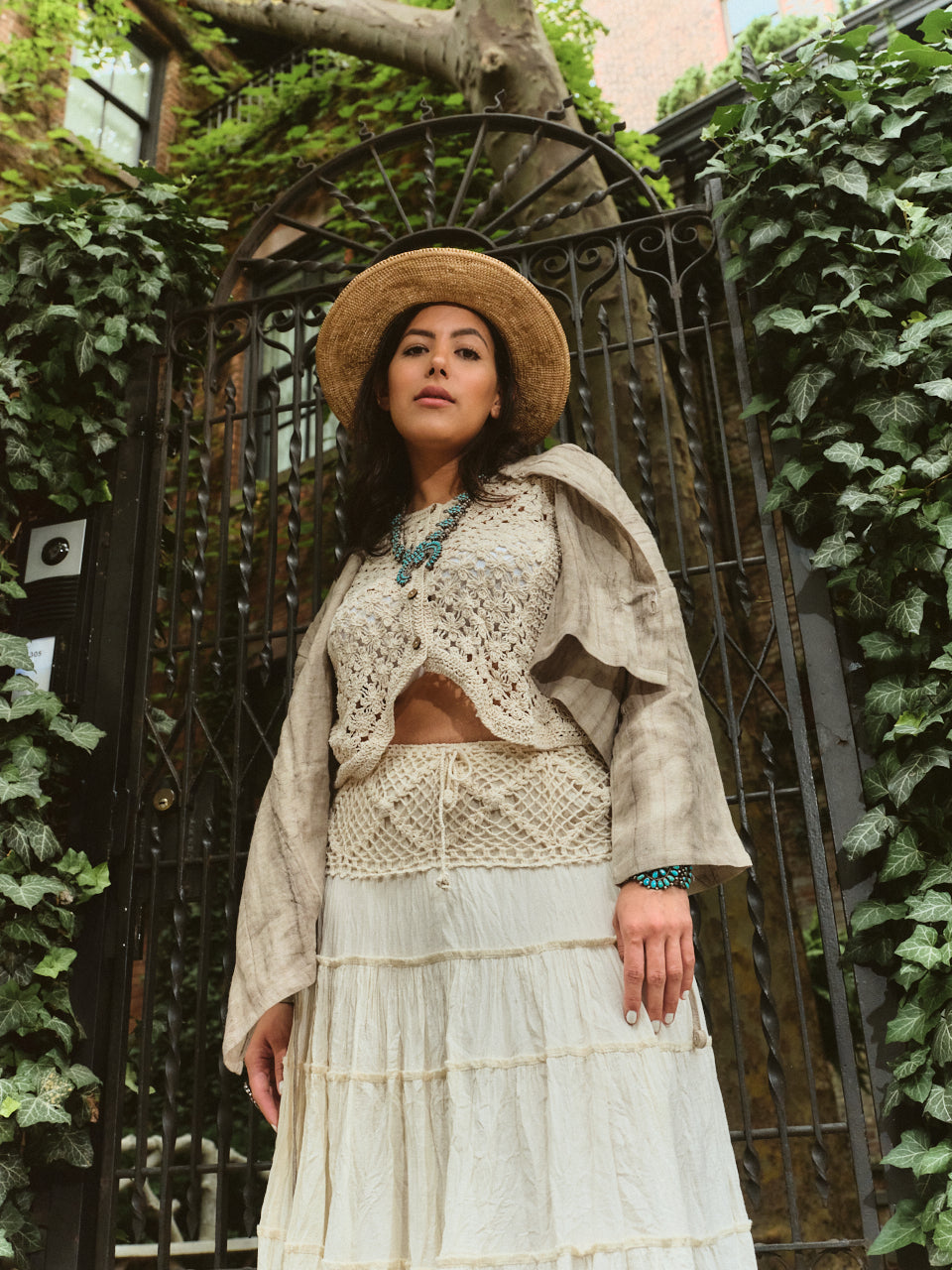 Crochet Cotton Skirt