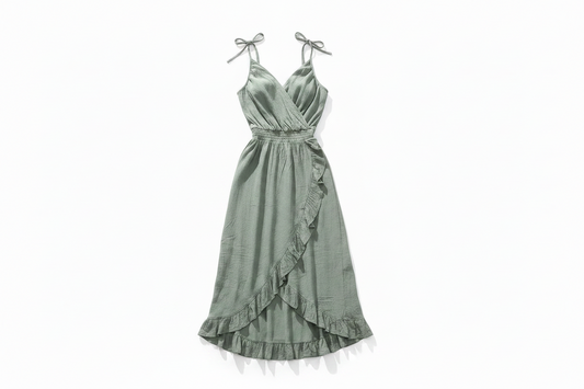 Light Cotton Long Dress-01
