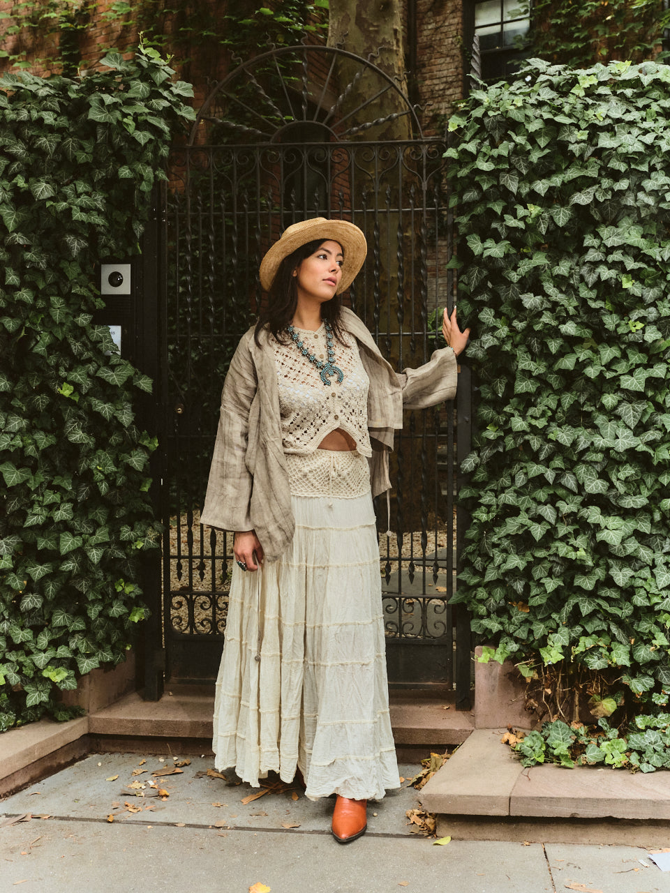 Crochet Cotton Skirt