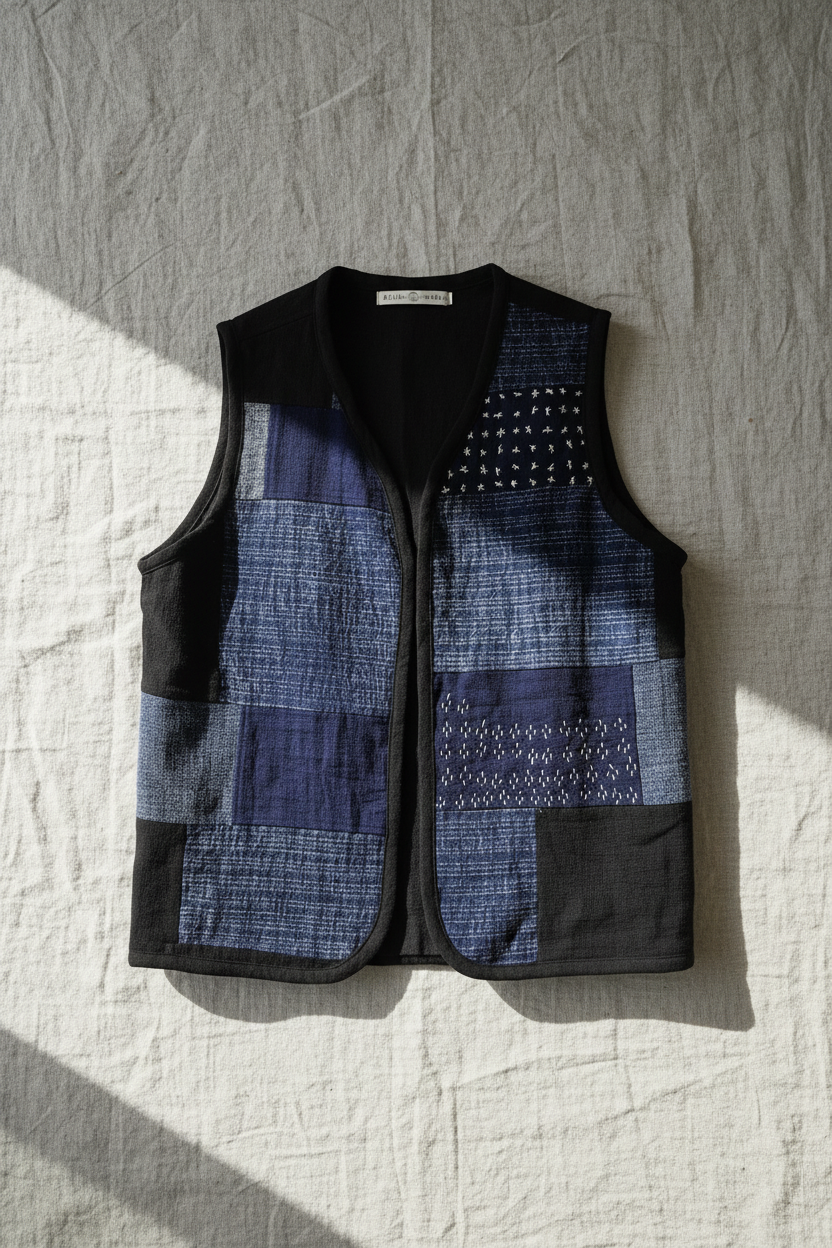 Patchwork Vest