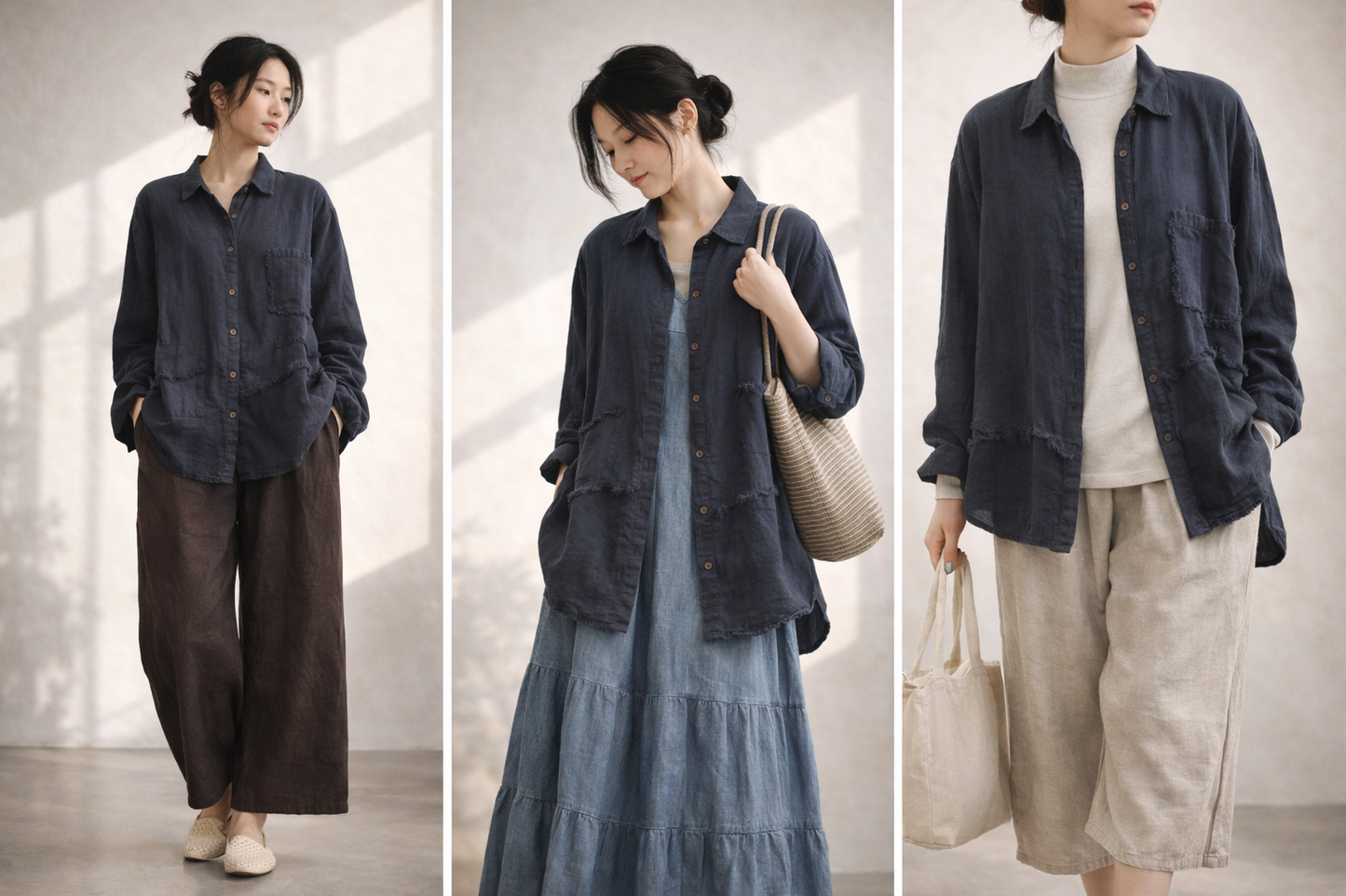 DEEP TEXTURE COTTON TOP