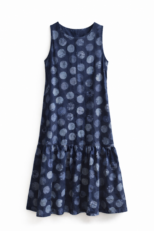 Patterned maxi dress2