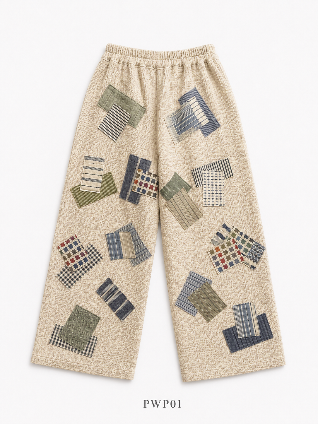 Human Archives Patchwork Trousers