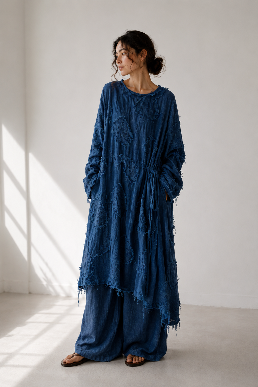 Flora Textured Dress