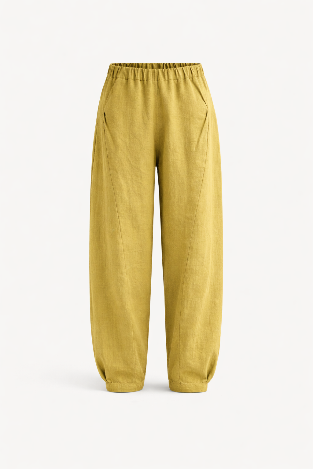 Rooted cotton Trousers – wide / relaxed taper pants