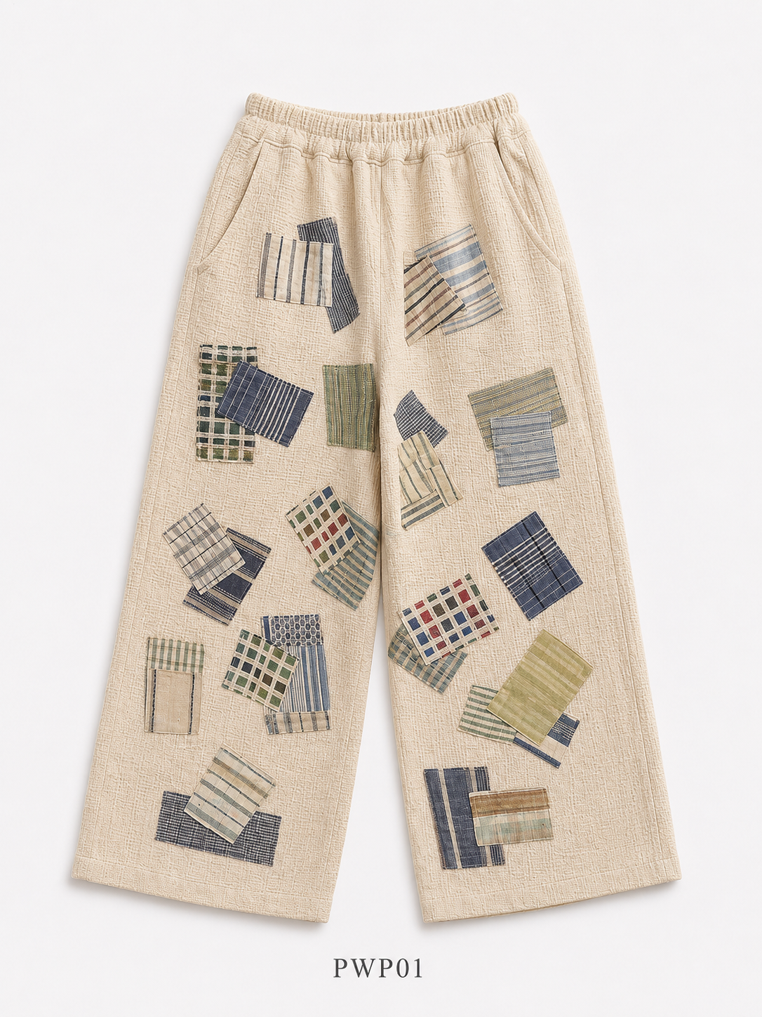 Human Archives Patchwork Trousers
