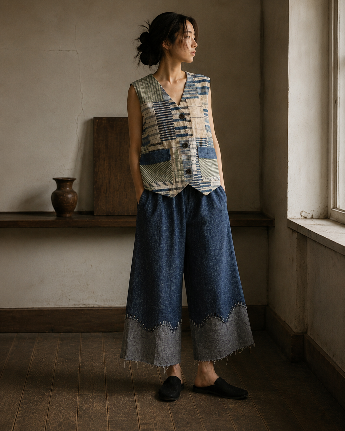 Patchwork Artisan Vest