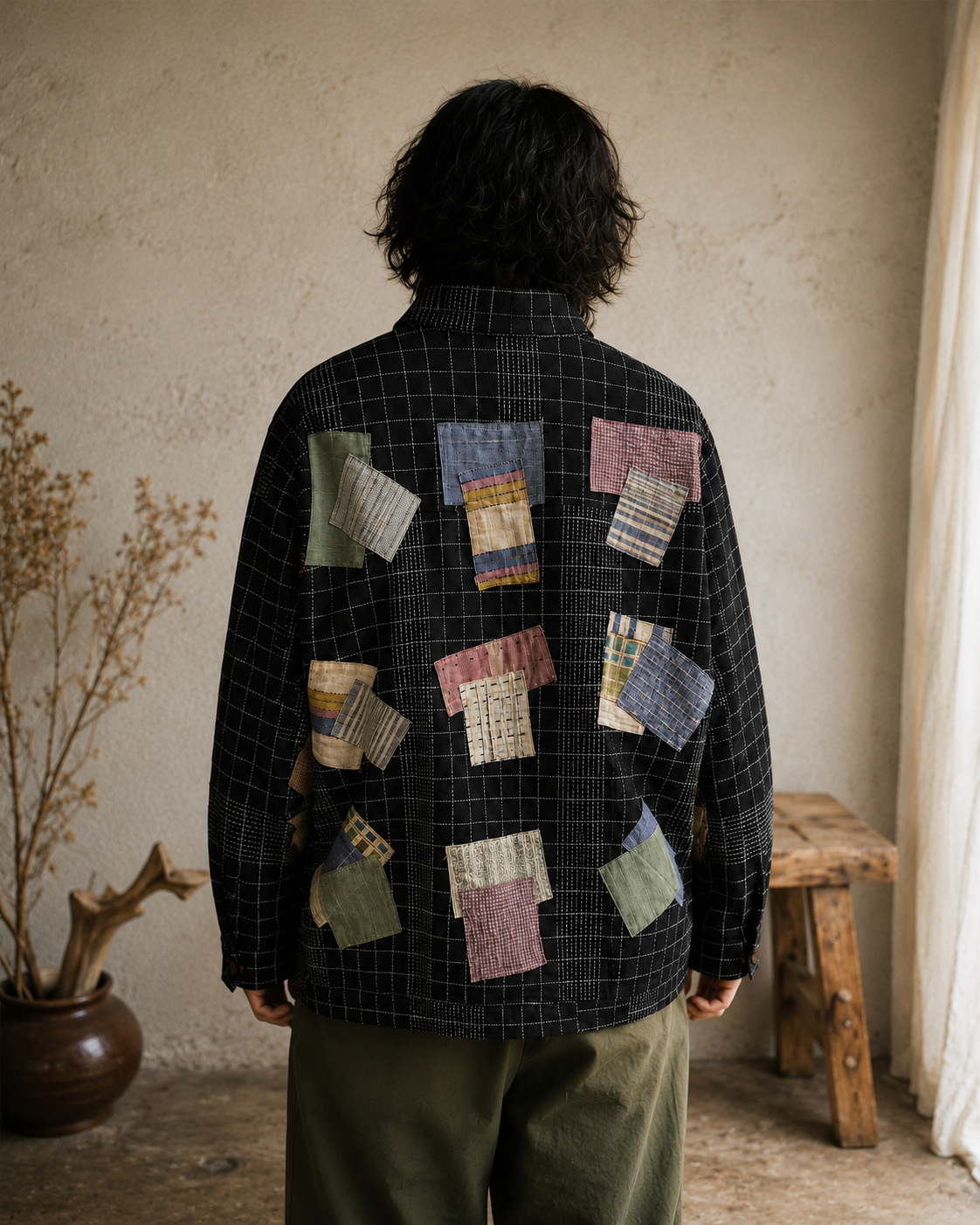 Human Archives Patchwork Jacket