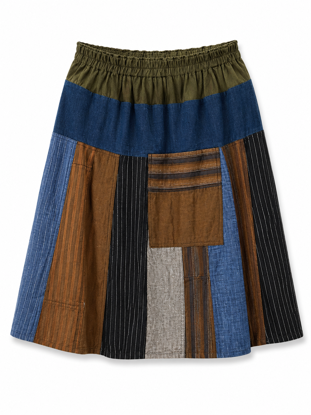 Mae Taeng Patchwork Skirt