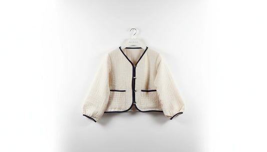 Cotton crop jacket