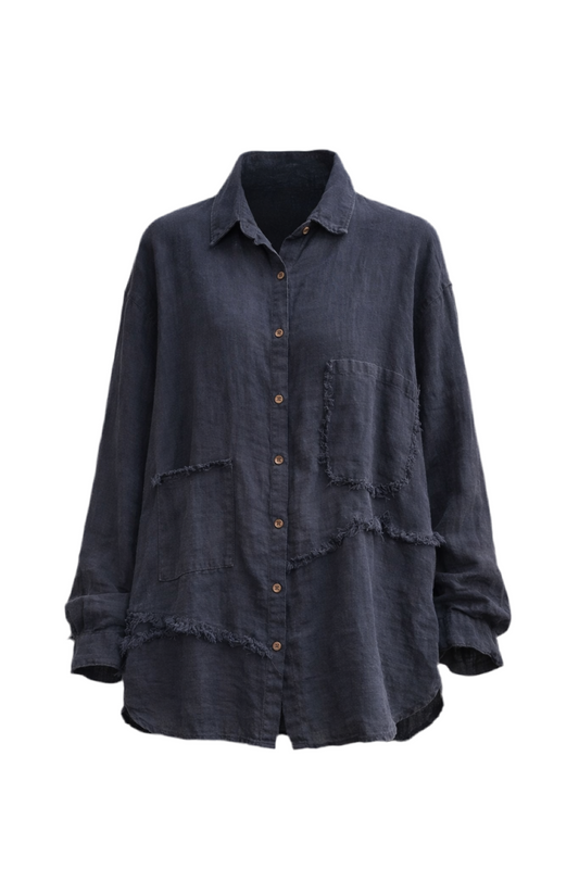 DEEP TEXTURE COTTON TOP