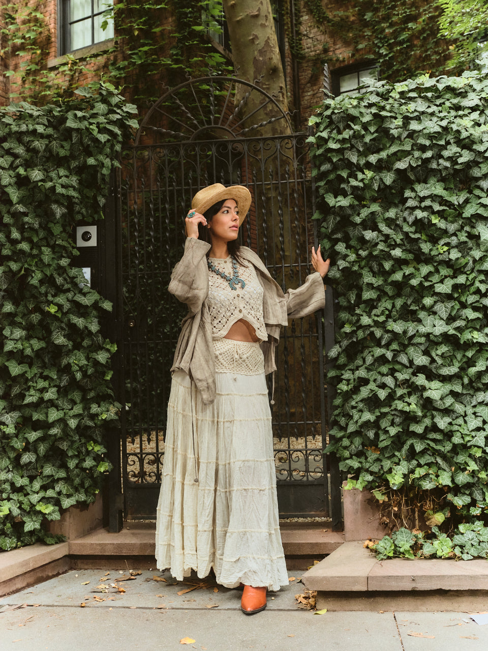 Crochet Cotton Skirt
