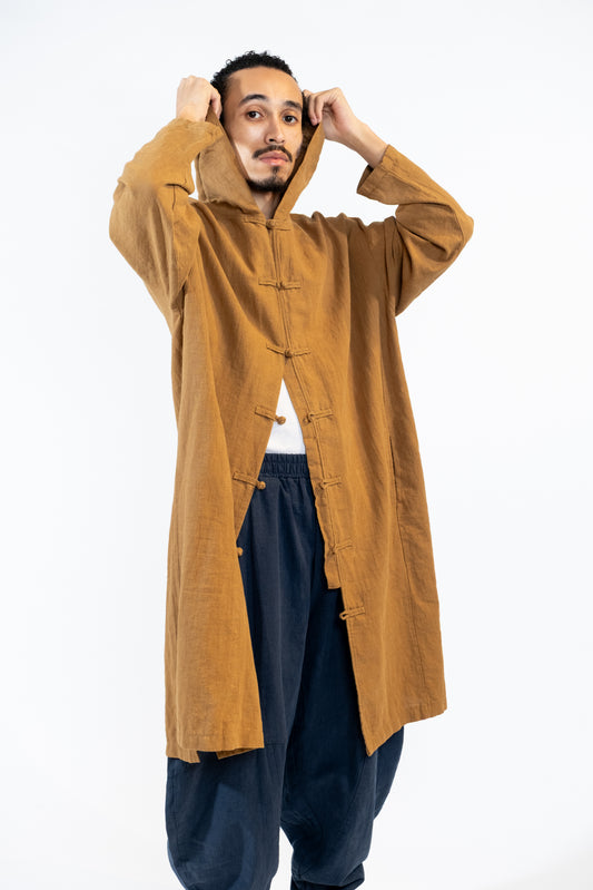 Long Hooded Cotton Layer