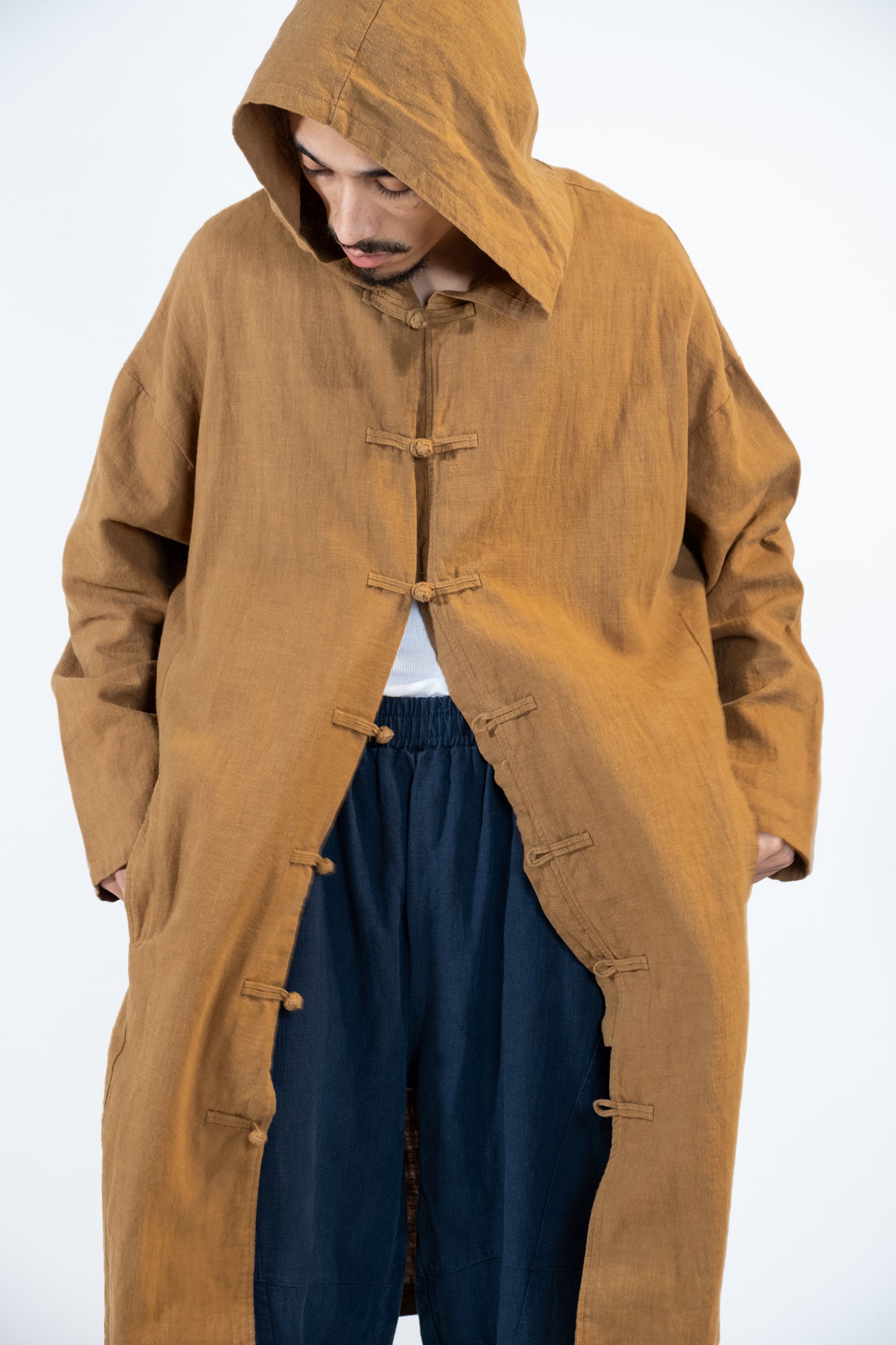 Long Hooded Cotton Layer