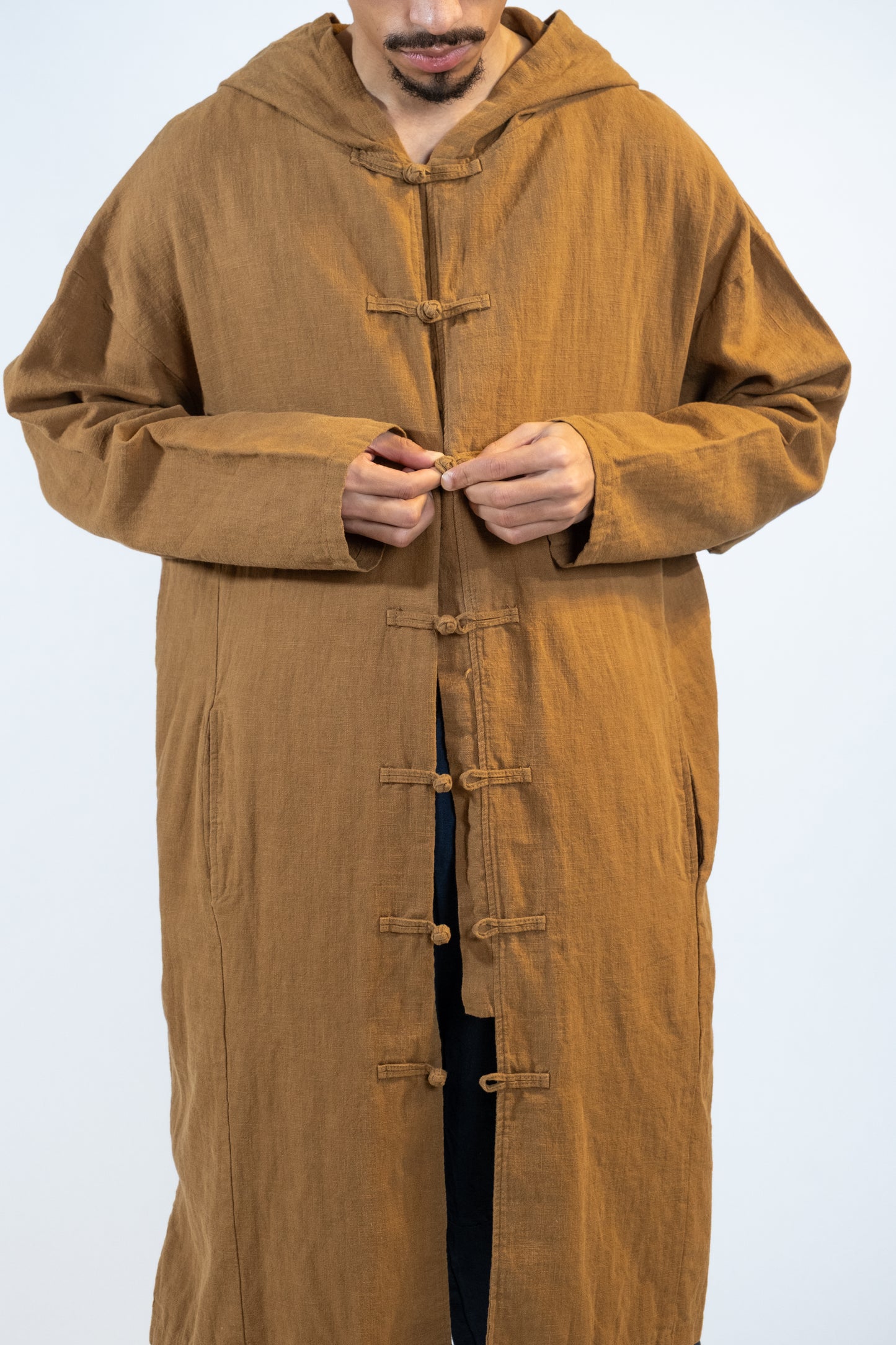Long Hooded Cotton Layer