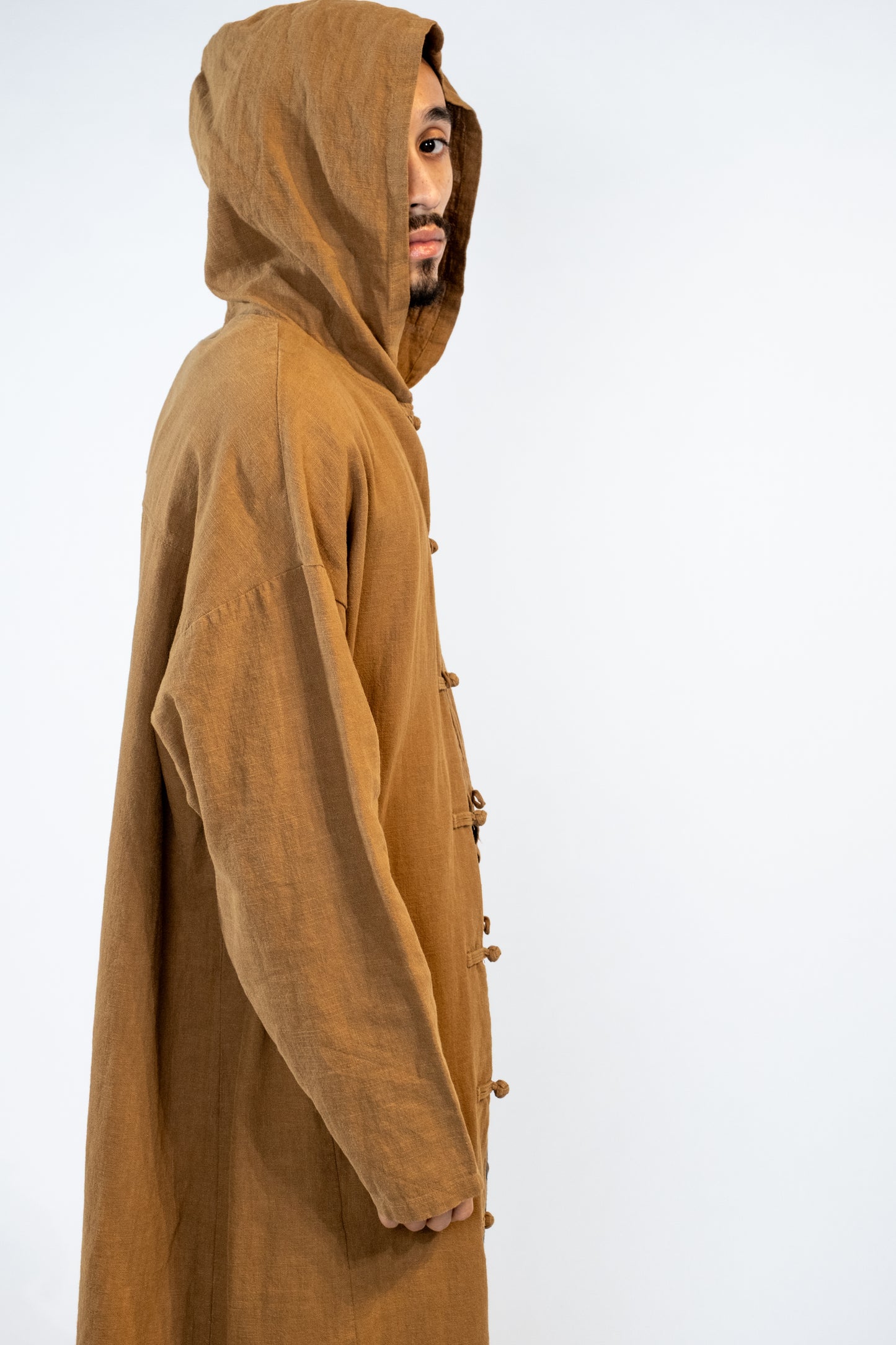Long Hooded Cotton Layer