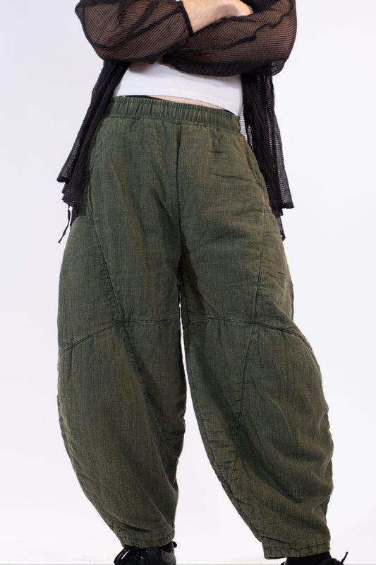Stone Wash Knickerbockers Pants