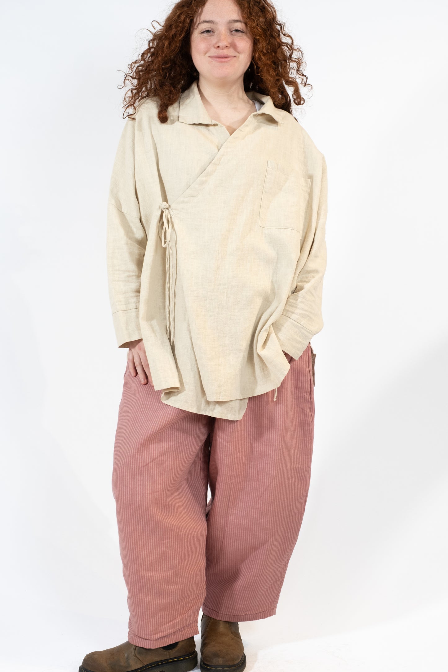 Wrap Short Cotton Jacket
