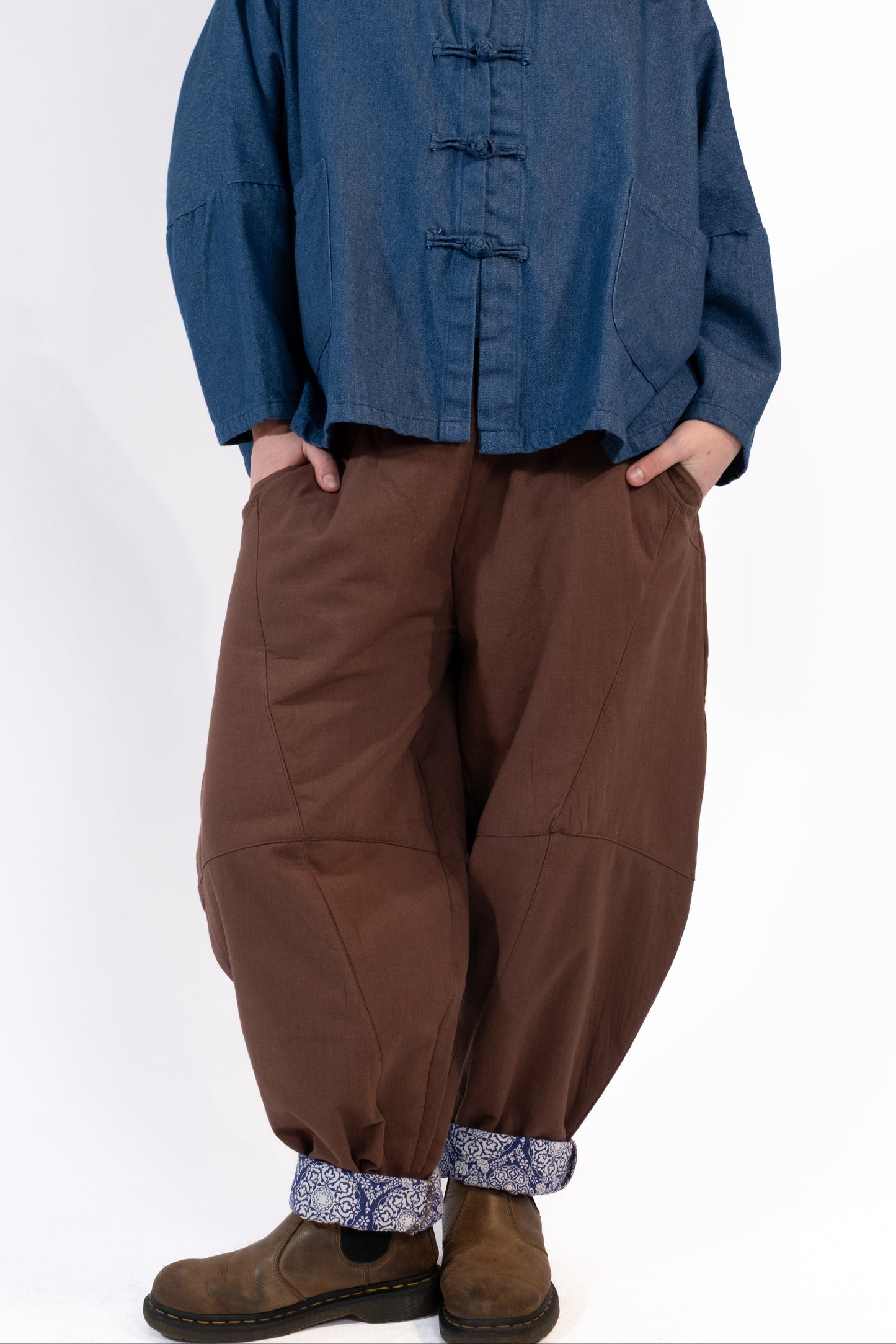 Quilted Knickerbocker Pants