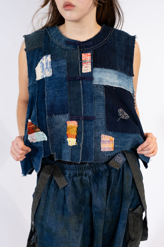 Patchwork Vest