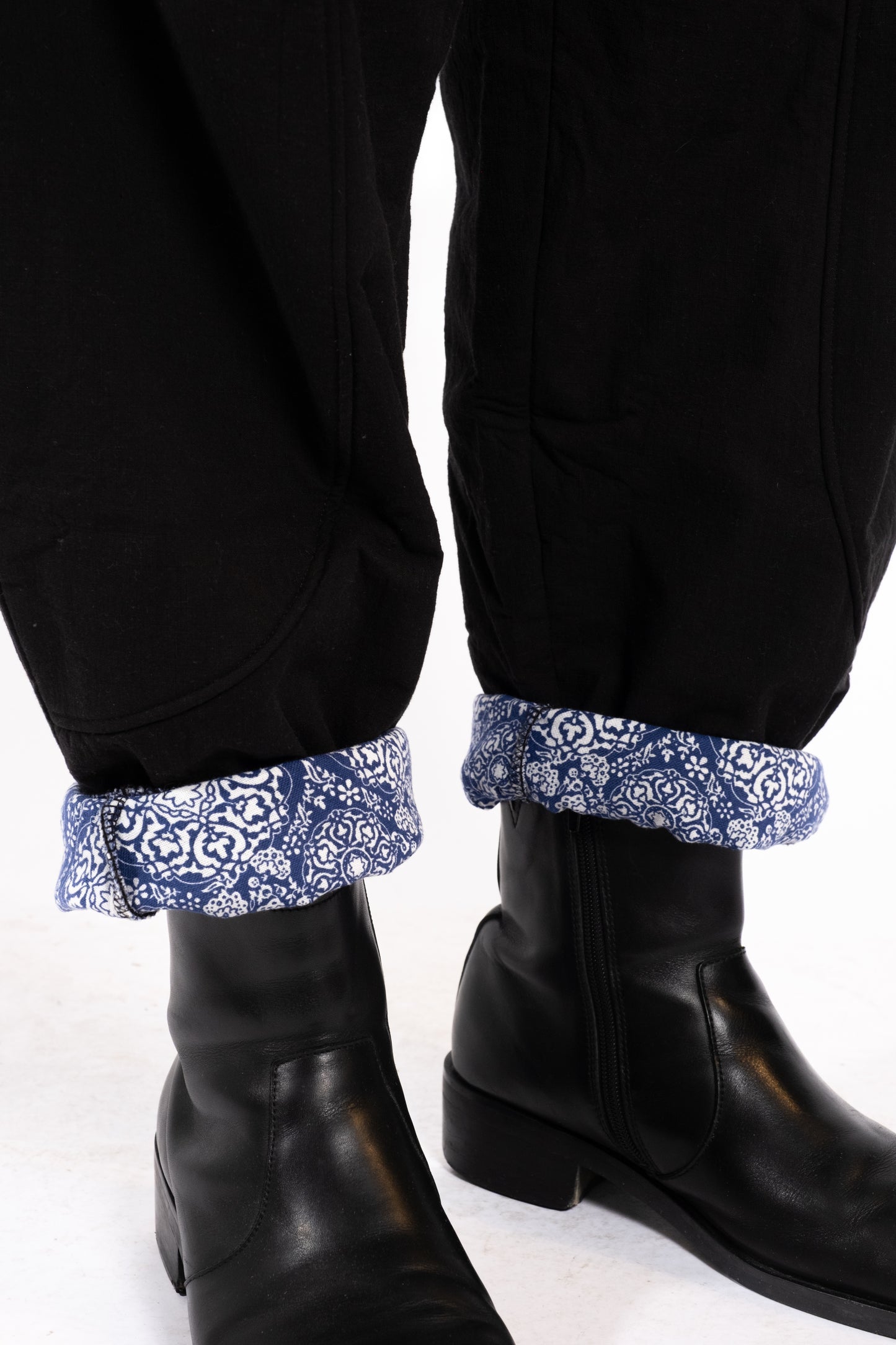 Quilted Knickerbocker Pants