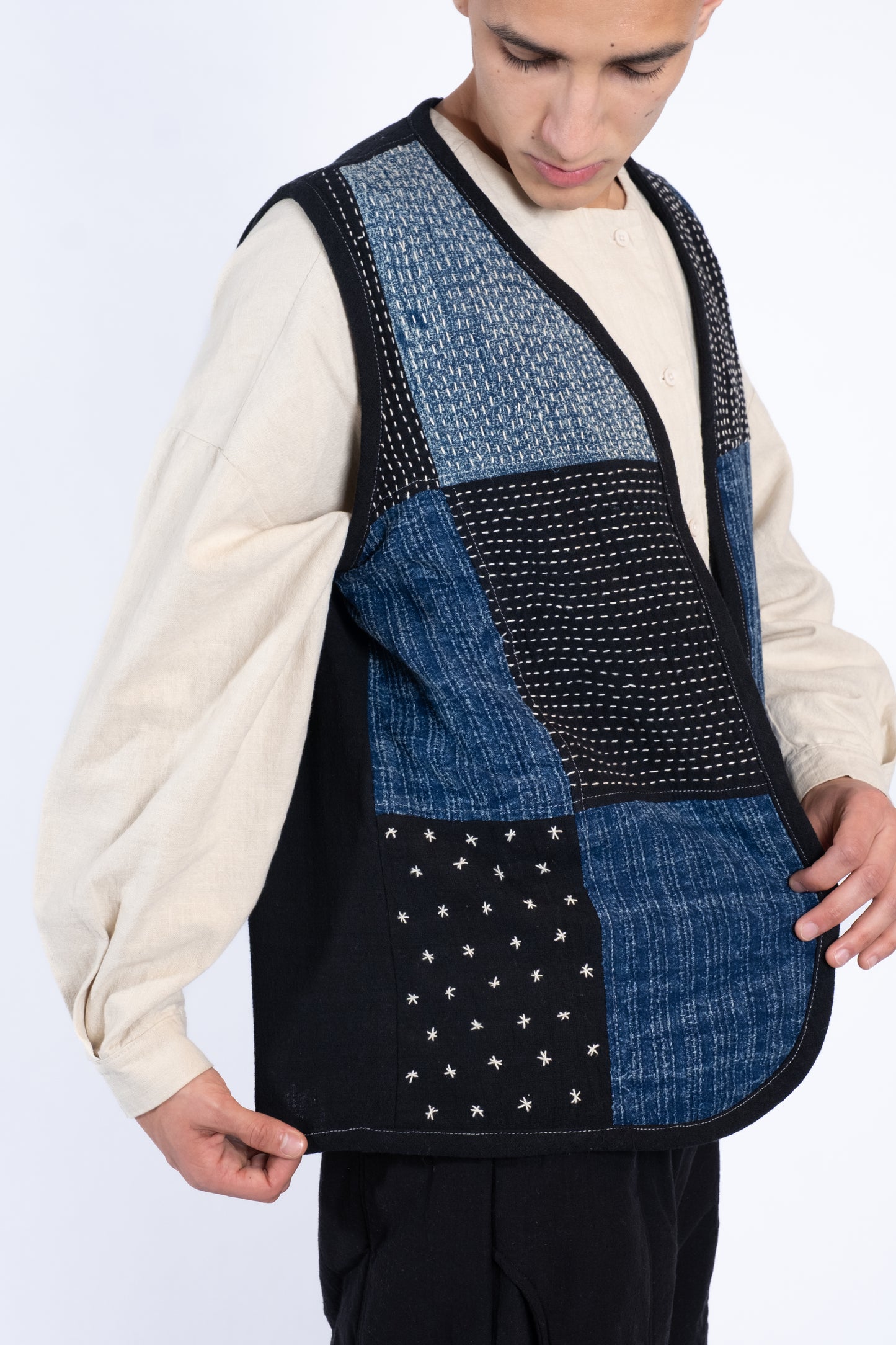 Patchwork Vest