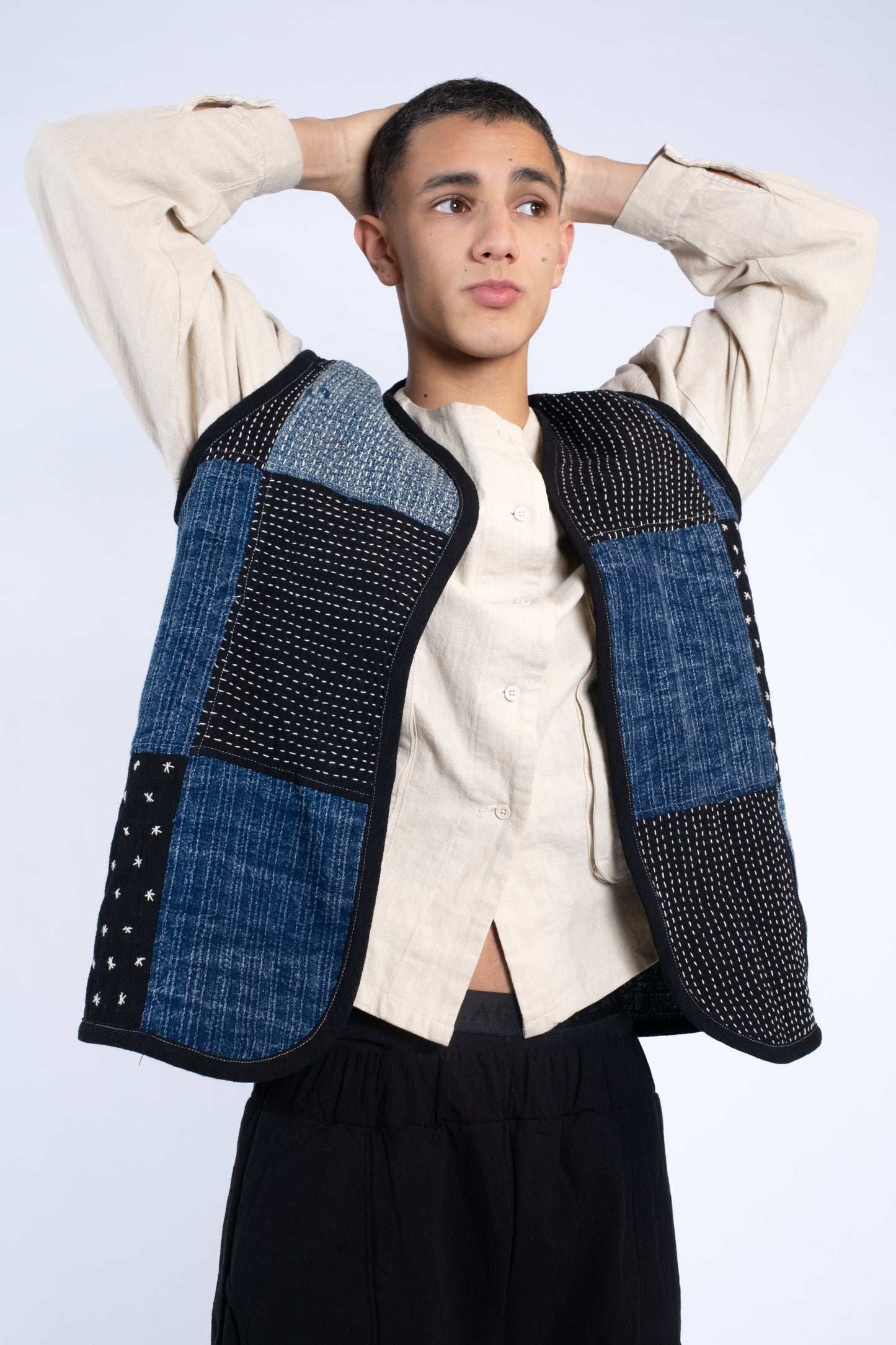 Patchwork Vest