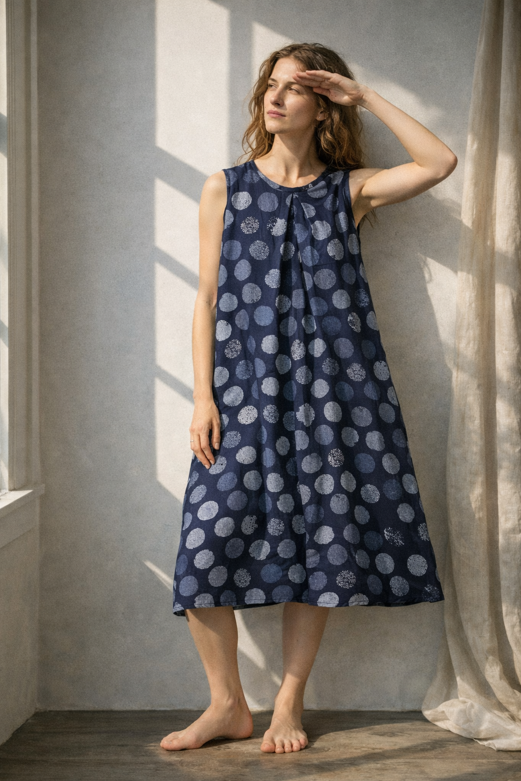 Patterned maxi dress