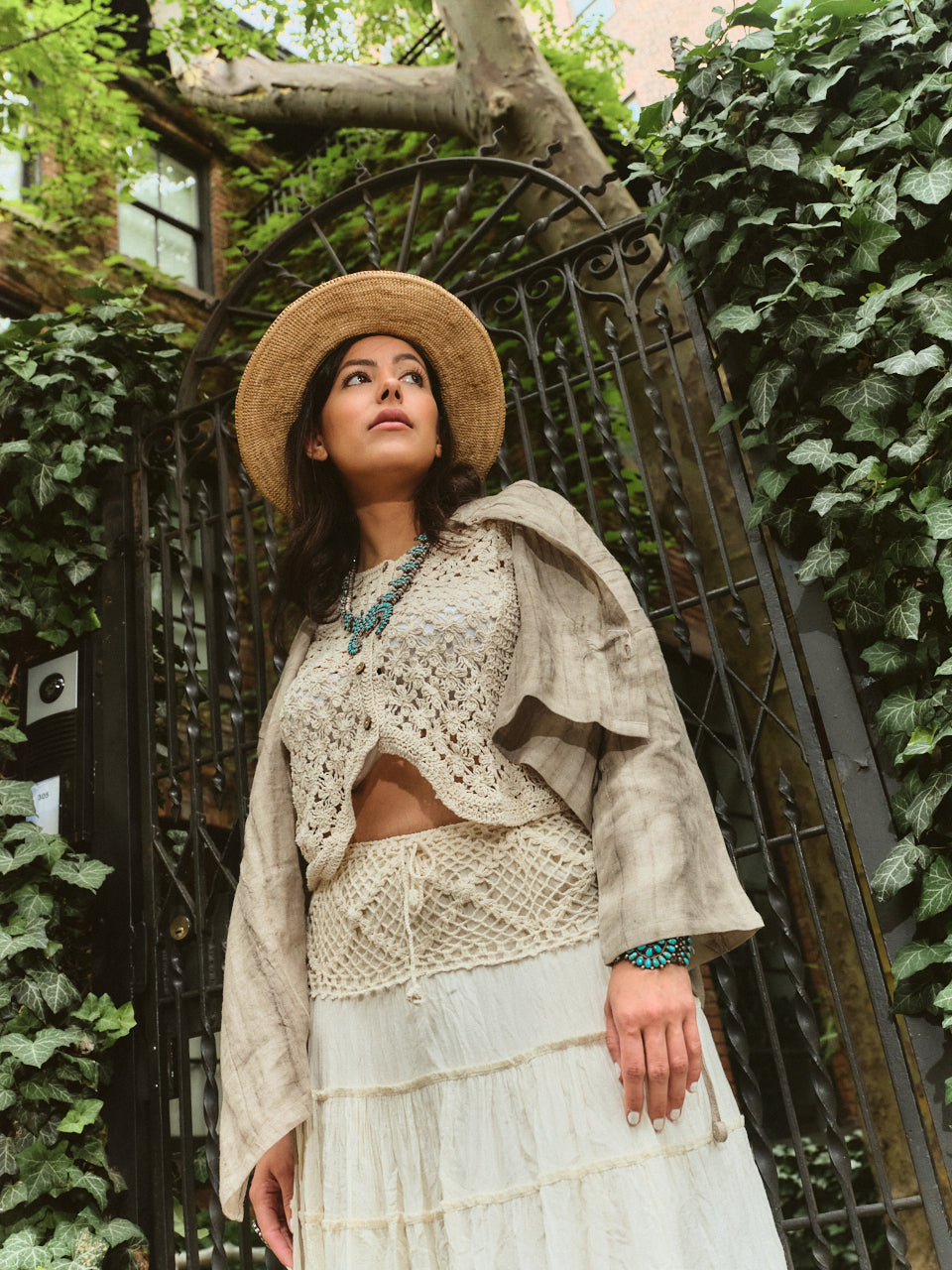 Crochet Cotton Skirt