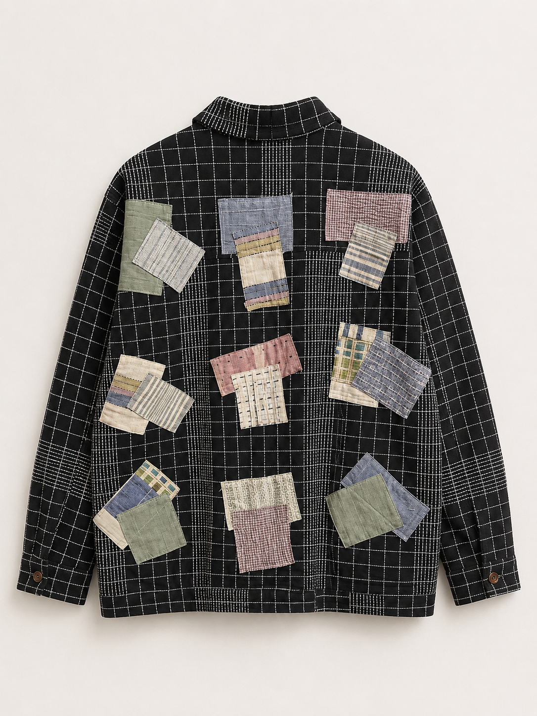 Human Archives Patchwork Jacket